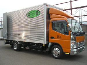 2tトラック パワーゲート付き箱車（エアサス）